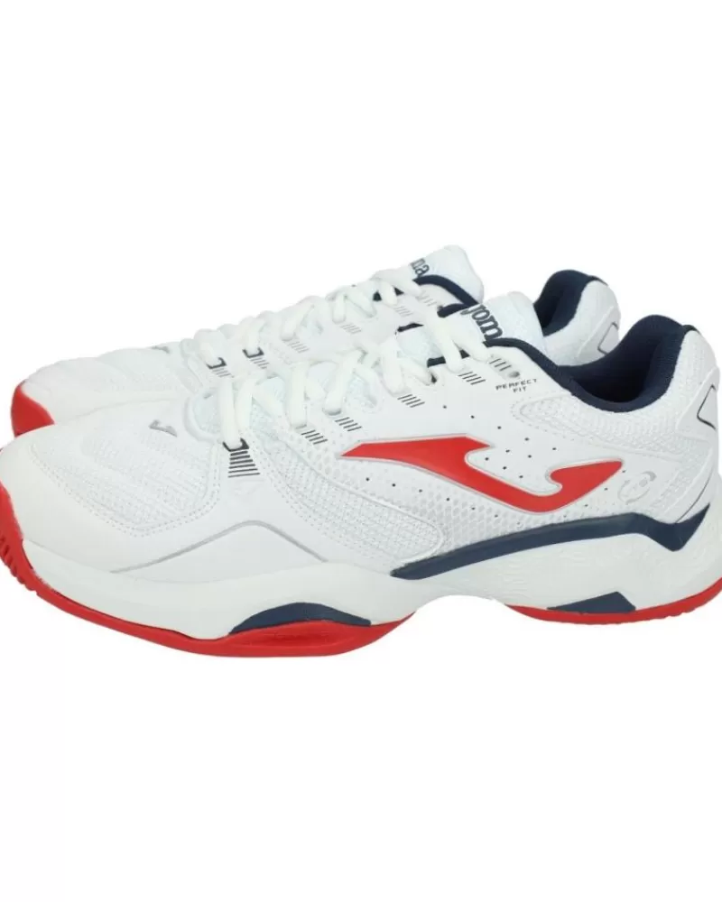 Boy JOMA Sports Shoes-Boy Trainers Tm100W2352C Blanco-Rojo