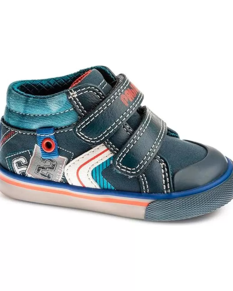 Boy PABLOSKY Boots-Boy Trainers Bota Velcros Azul