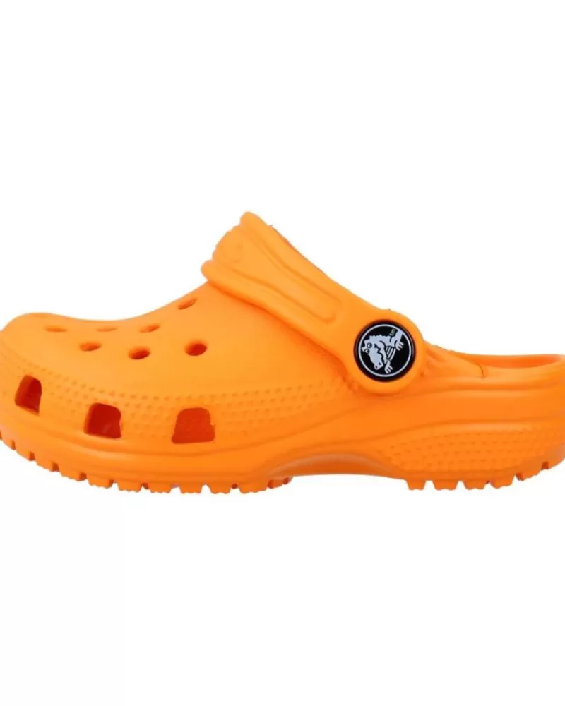 Boy CROCS Clogs-Girl And Boy Clogs Classic Clog T Naranja