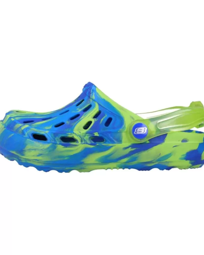 Boy SKECHERS Clogs-Girl And Boy Clogs Swifters - Transluminator Azul