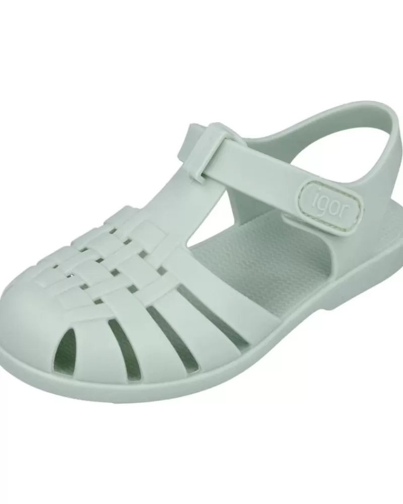 Boy IGOR Flip Flops-Girl And Boy Flip Flops Clasica Velcro Sandalias Cangrejer