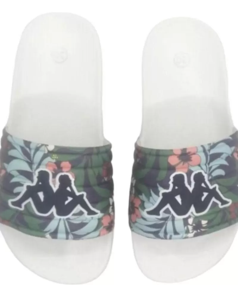 Boy KAPPA Flip Flops-Girl And Boy Flip Flops Chanclas Matese Flores Marine Kid Multi