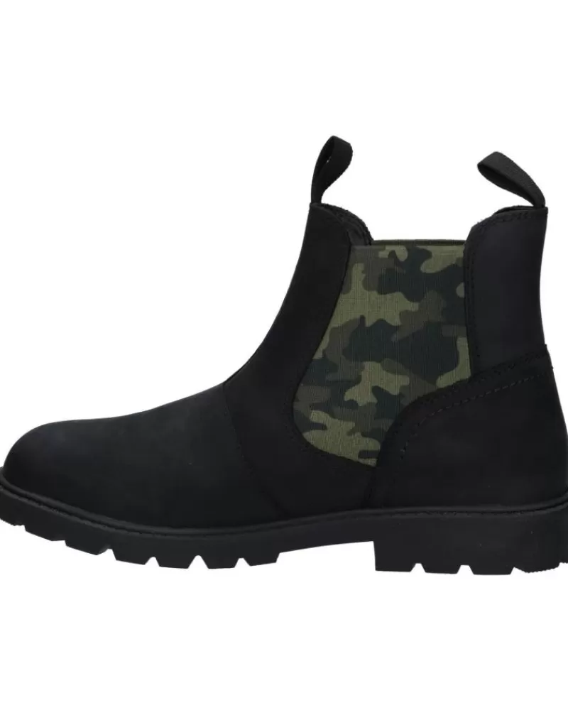 Boy GEOX Mid Boots-Girl And Boy J16Faa 000Ei J Shaylax Boy C9B3Y Black-Mimetic