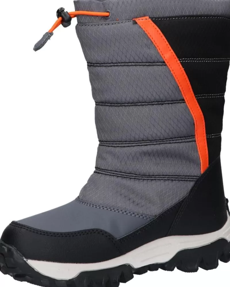 Boy GEOX Boots-Girl And Boy J26Fra 0Fu50 J Himalaya Boy B Abx C0904 Dk Grey-Orange