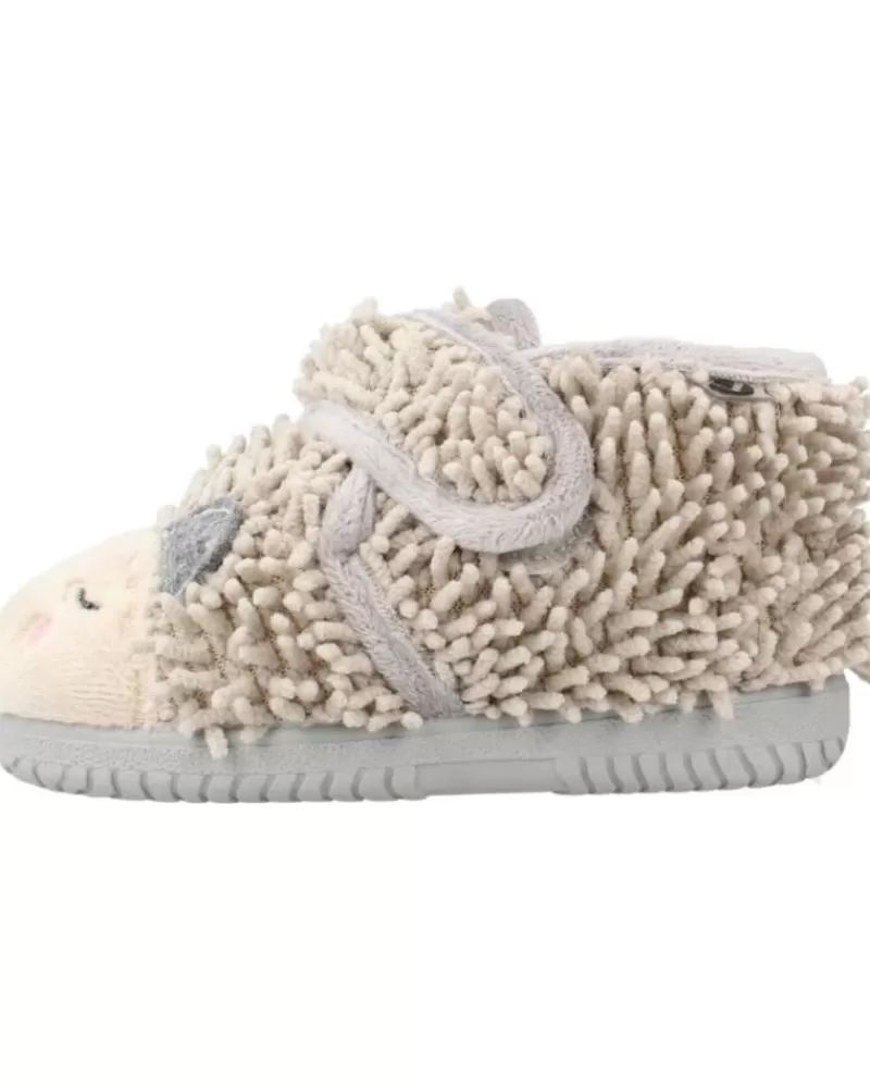 Boy VICTORIA House Slipers-Girl And Boy House Slipers 105119V Gris