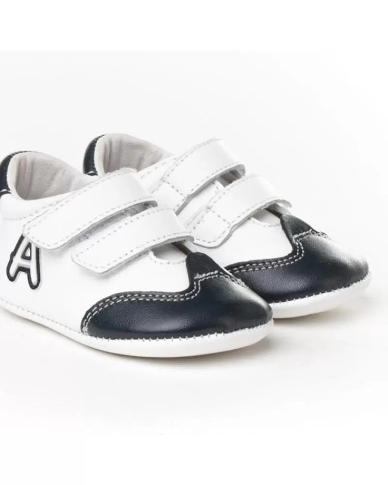 Boy ANGELITOS Infant-Girl And Boy Infant Zapato Patuco Piel 266 Marino