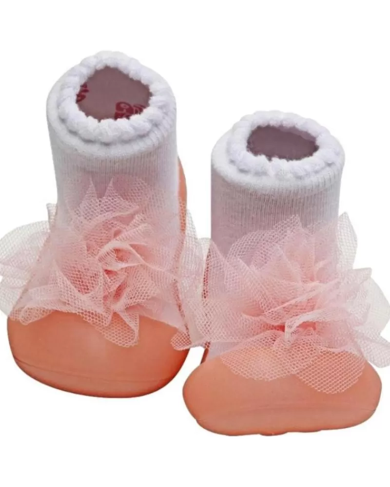 Boy ATTIPAS Infant-Girl And Boy Infant Nia Corsage Pink Ak0201 Rosa