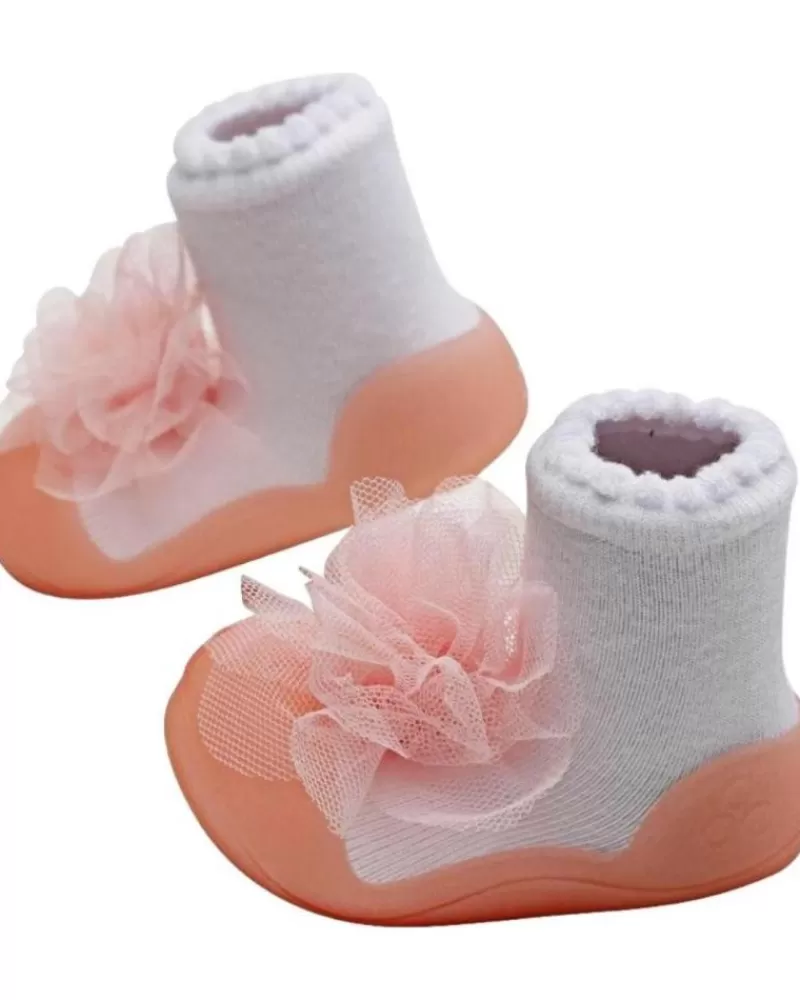 Boy ATTIPAS Infant-Girl And Boy Infant Nia Corsage Pink Ak0201 Rosa