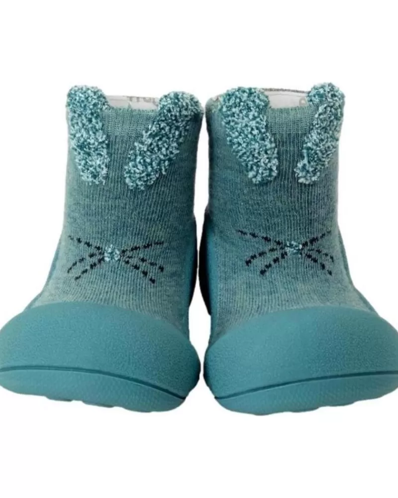 Boy ATTIPAS Infant-Girl And Boy Infant Nios Unisex Rabbit Mint Ra0101 Azul