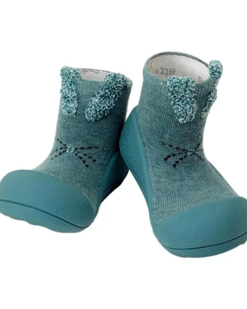 Boy ATTIPAS Infant-Girl And Boy Infant Nios Unisex Rabbit Mint Ra0101 Azul
