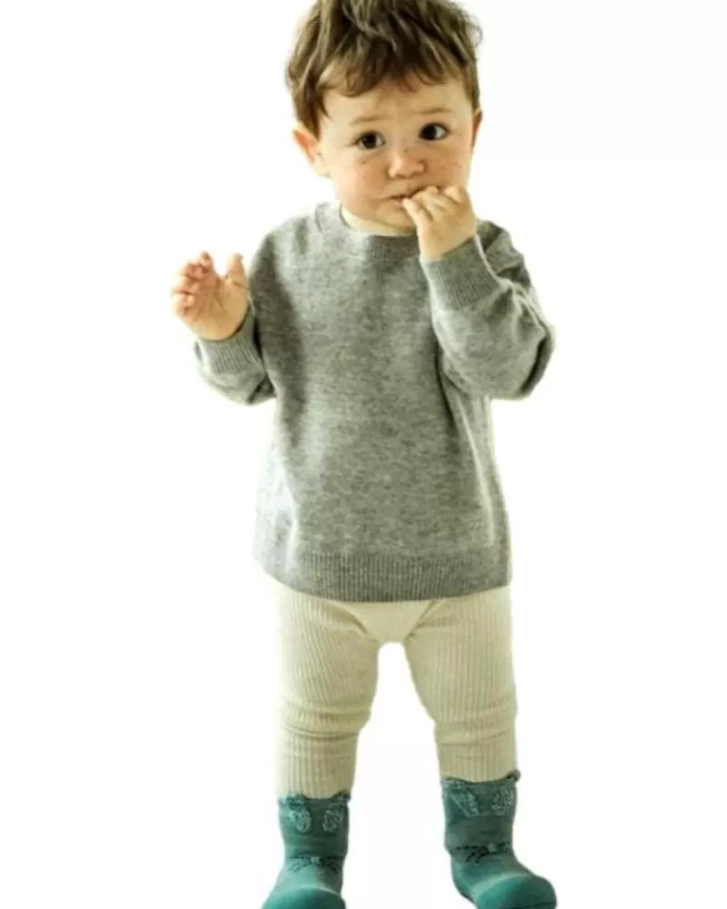 Boy ATTIPAS Infant-Girl And Boy Infant Nios Unisex Rabbit Mint Ra0101 Azul