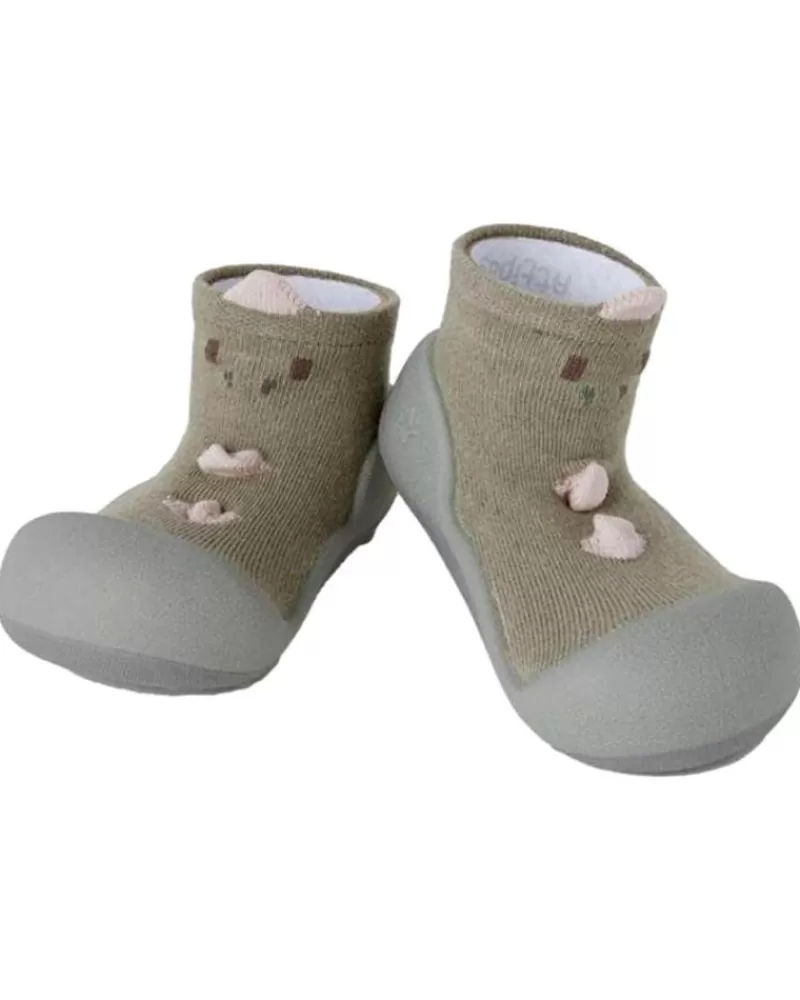 Boy ATTIPAS House Slipers-Girl And Boy Infant Primeros Pasos Dinasour Green A22Ad Verde