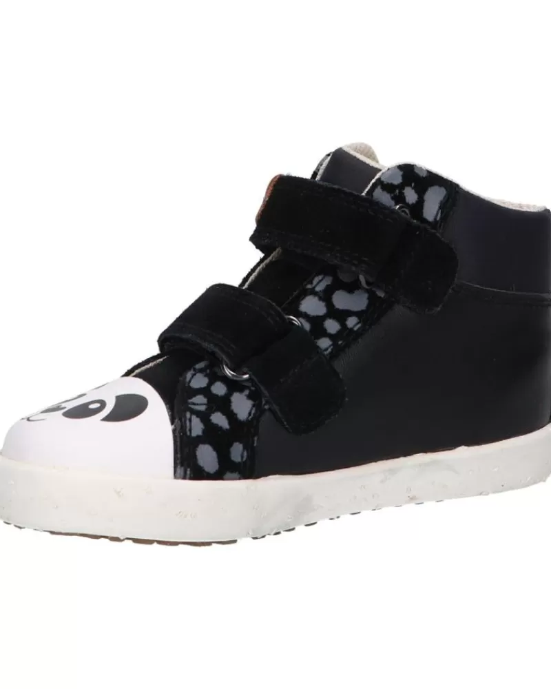 Boy GEOX Mid Boots-Girl And Boy Mid Boots B26D5C 08522 B Kilwi C9999 Black