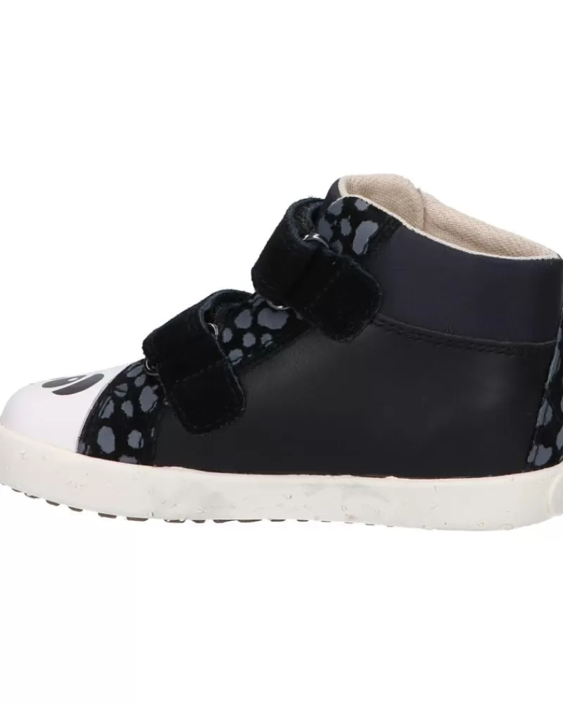 Boy GEOX Mid Boots-Girl And Boy Mid Boots B26D5C 08522 B Kilwi C9999 Black