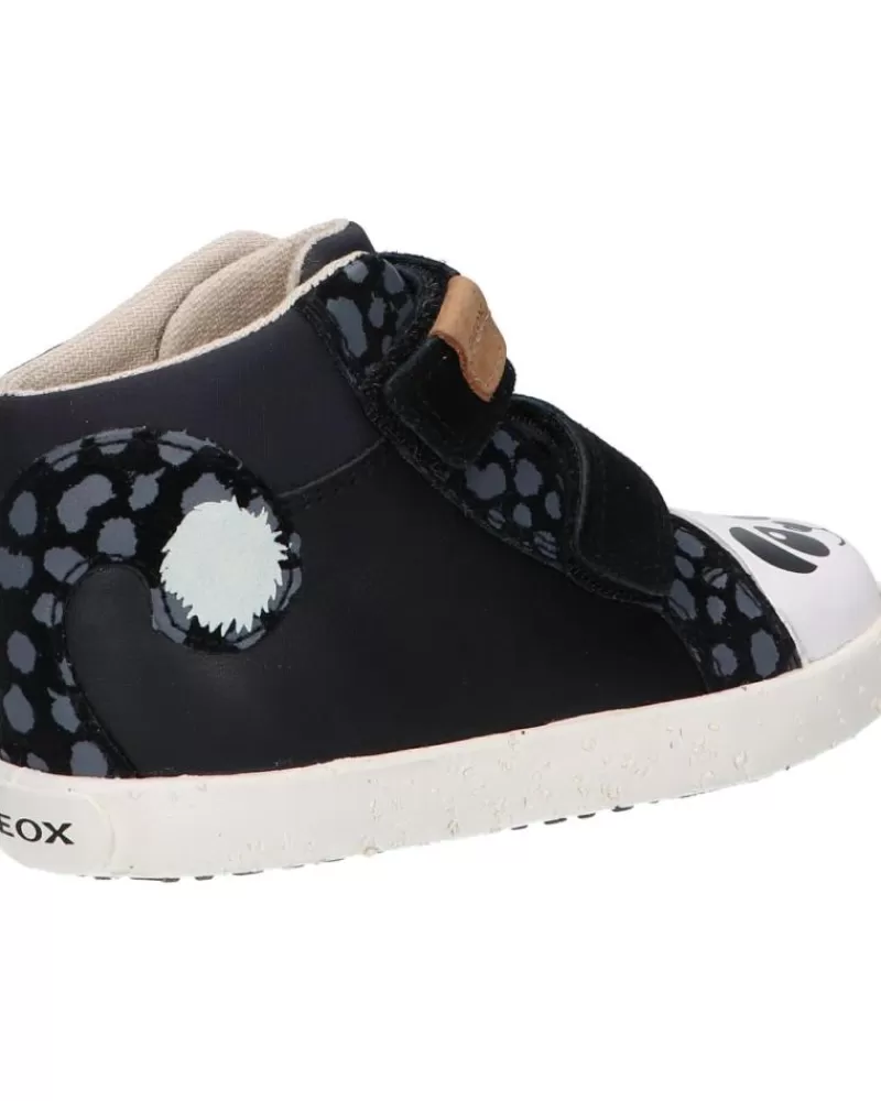 Boy GEOX Mid Boots-Girl And Boy Mid Boots B26D5C 08522 B Kilwi C9999 Black