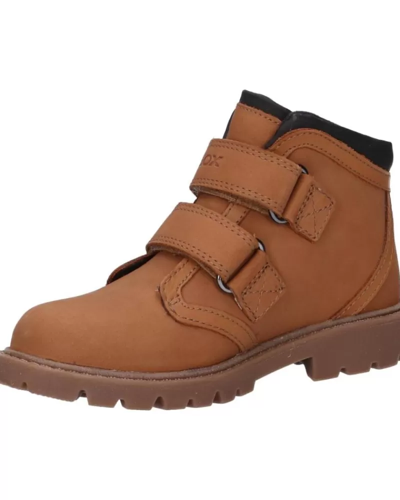Boy GEOX Mid Boots-Girl And Boy Mid Boots J26Hda 032Fu J Shaylax Boy Wpf C6251 Cognac-Coffee