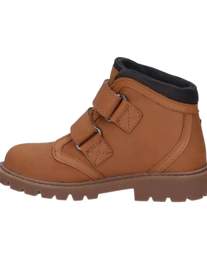 Boy GEOX Mid Boots-Girl And Boy Mid Boots J26Hda 032Fu J Shaylax Boy Wpf C6251 Cognac-Coffee