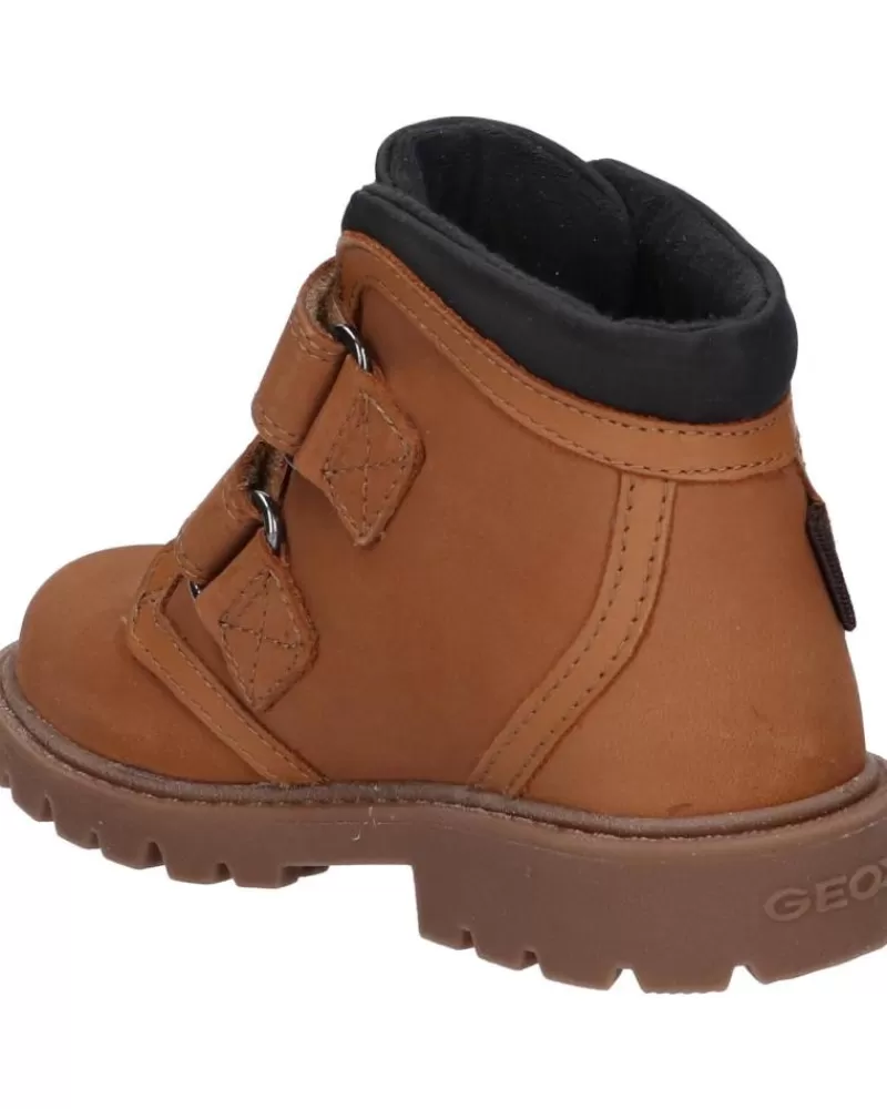 Boy GEOX Mid Boots-Girl And Boy Mid Boots J26Hda 032Fu J Shaylax Boy Wpf C6251 Cognac-Coffee