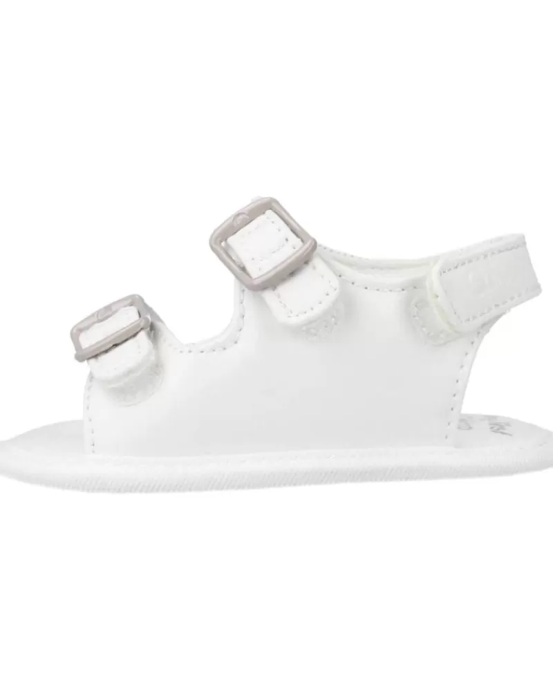 Boy CHICCO Infant-Girl And Boy Sandals Oriano Blanco