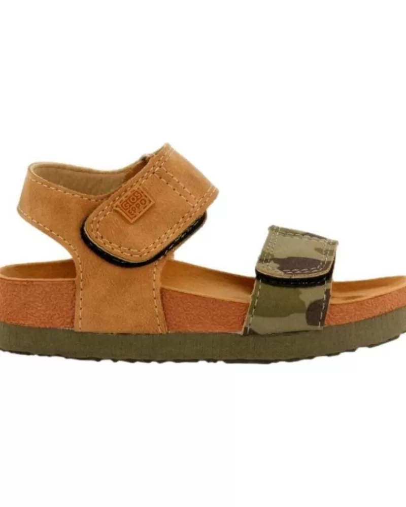 Boy GIOSEPPO Infant-Girl And Boy Sandals Sandalia Bio Color Nios Abat 68163 Marron