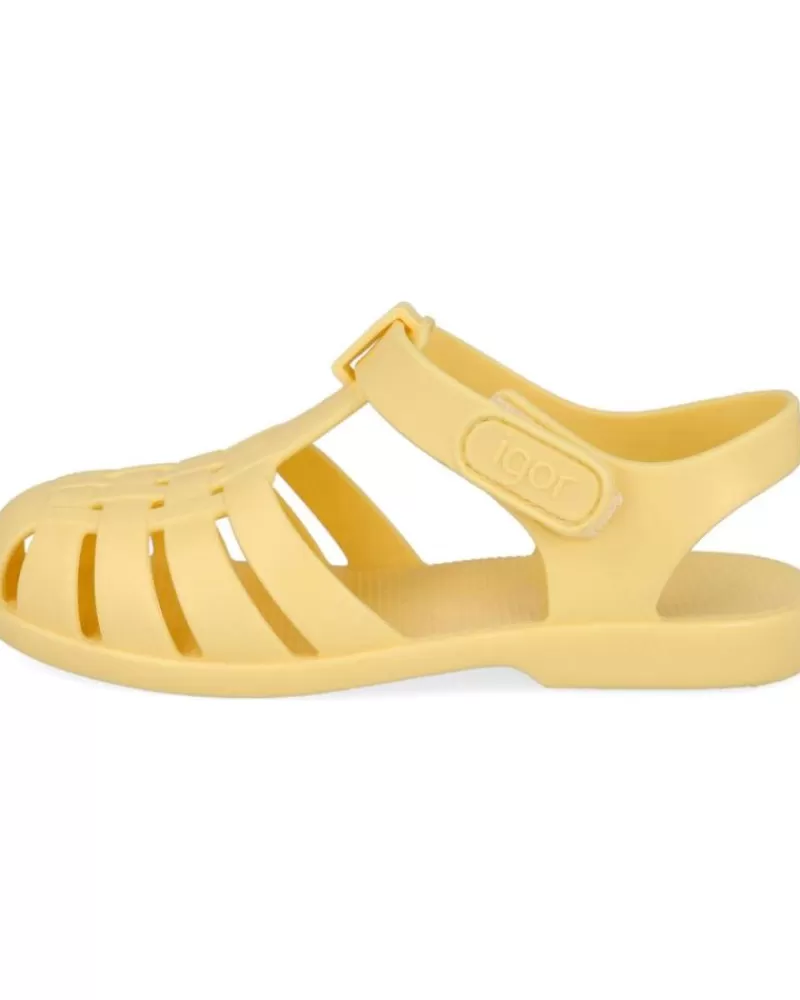 Boy IGOR Flip Flops-Girl And Boy Sandals Clasica Velcro Sandalias Cangrejer