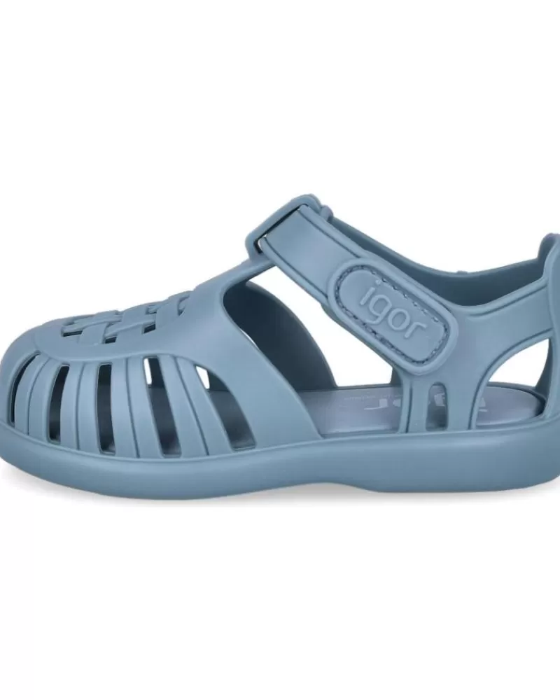 Boy IGOR Flip Flops-Girl And Boy Sandals Tobby Solid Sandalias Cangrejeras