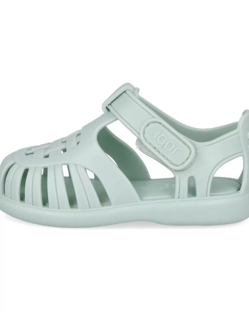 Boy IGOR Flip Flops-Girl And Boy Sandals Tobby Solid Sandalias Cangrejeras