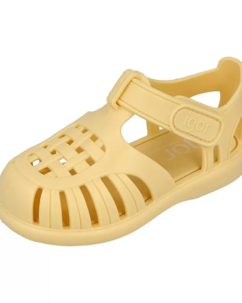Boy IGOR Flip Flops-Girl And Boy Sandals Tobby Solid Sandalias Cangrejeras