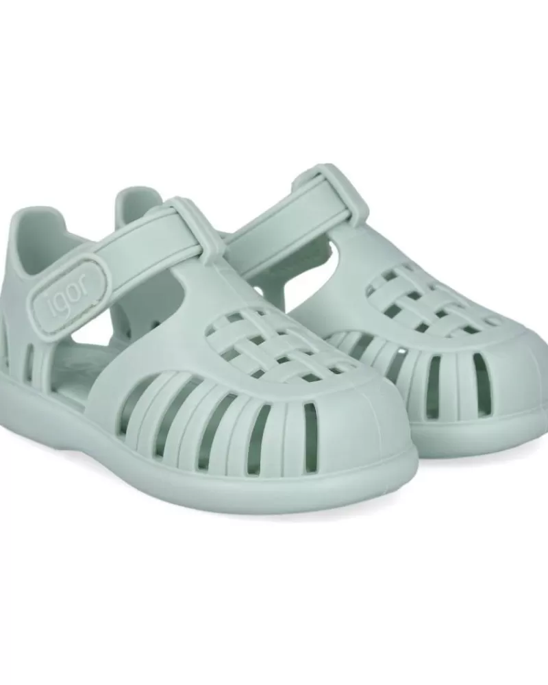 Boy IGOR Flip Flops-Girl And Boy Sandals Tobby Solid Sandalias Cangrejeras