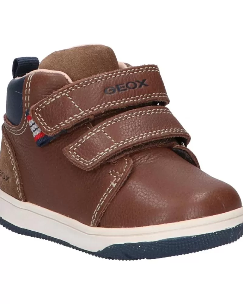 Boy GEOX Shoes-Girl And Boy Shoes B261La 04622 B New Flick Boy C0947 Brown-Navy