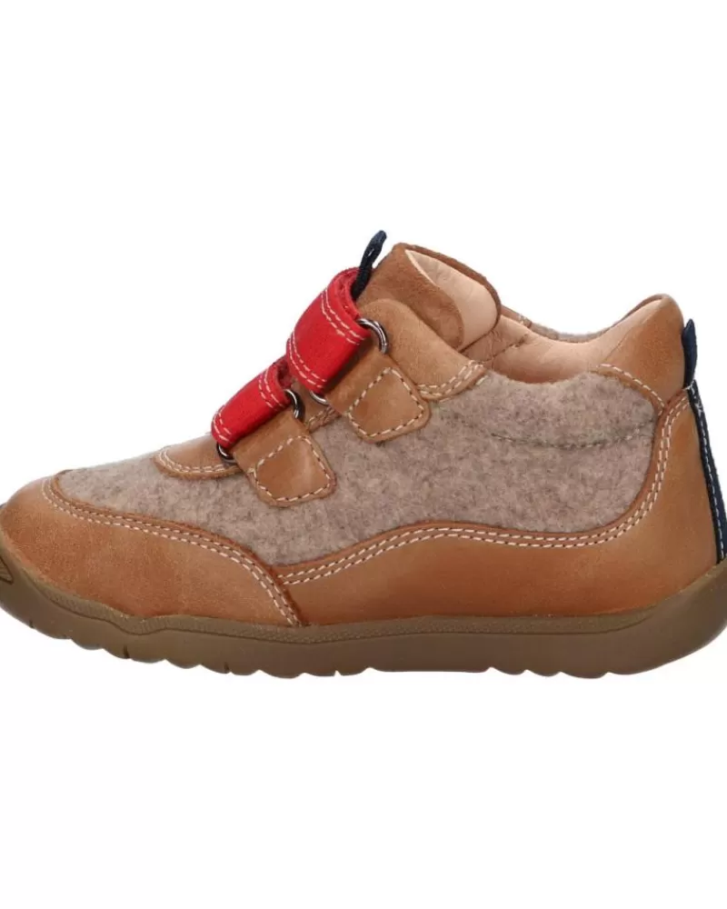 Boy GEOX Shoes-Girl And Boy Shoes B264Na 0Clny B Macchia Ct65Z Whisky-Sand