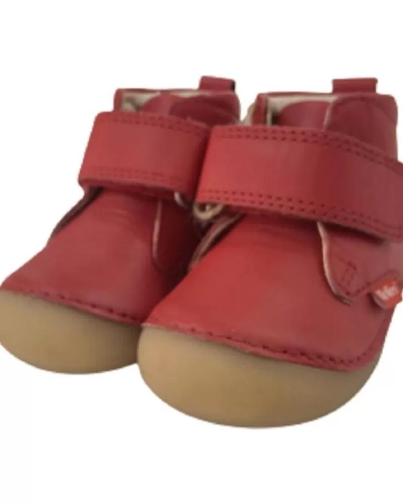 Boy KICKERS Infant-Girl And Boy Shoes 584348-10R180012 Rojo
