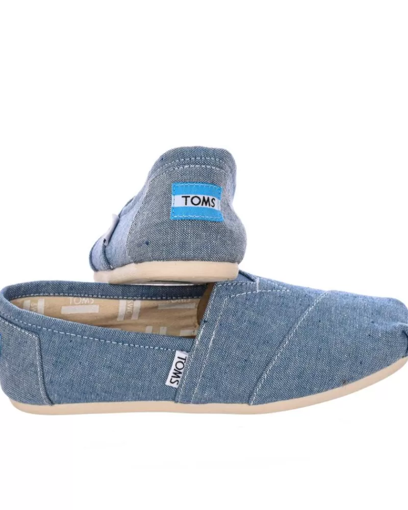 Boy TOMS Moccasins-Girl And Boy Shoes Alpargata 10009752 Azul