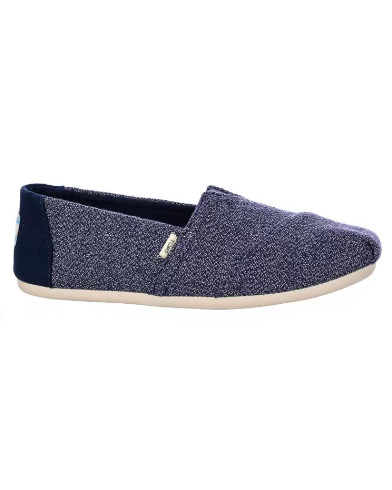 Boy TOMS Moccasins-Girl And Boy Shoes Alpargata 10012653 Azul