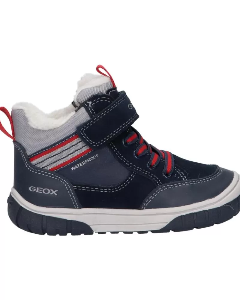 Boy GEOX Trainers-Girl And Boy Trainers B262Da 022Me B Omar Boy Wpf C0735 Navy-Red