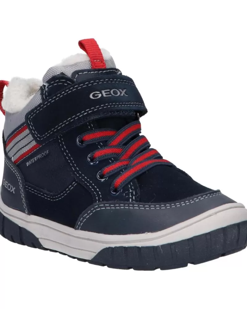 Boy GEOX Trainers-Girl And Boy Trainers B262Da 022Me B Omar Boy Wpf C0735 Navy-Red