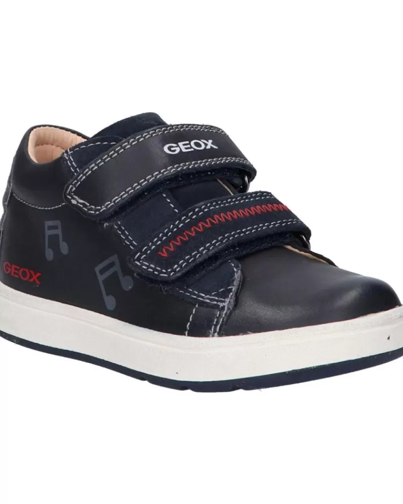 Boy GEOX Trainers-Girl And Boy Trainers B264Db 08522 B Biglia Boy C4075 Dk Navy-Red