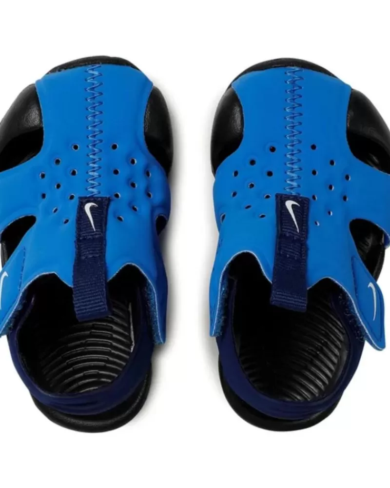 Boy NIKE Flip Flops-Girl And Boy Zapatillas Deporte Sandalias Sunray Protect 3 Azul T Multi