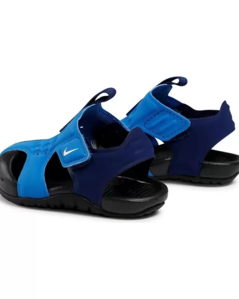 Boy NIKE Flip Flops-Girl And Boy Zapatillas Deporte Sandalias Sunray Protect 3 Azul T Multi