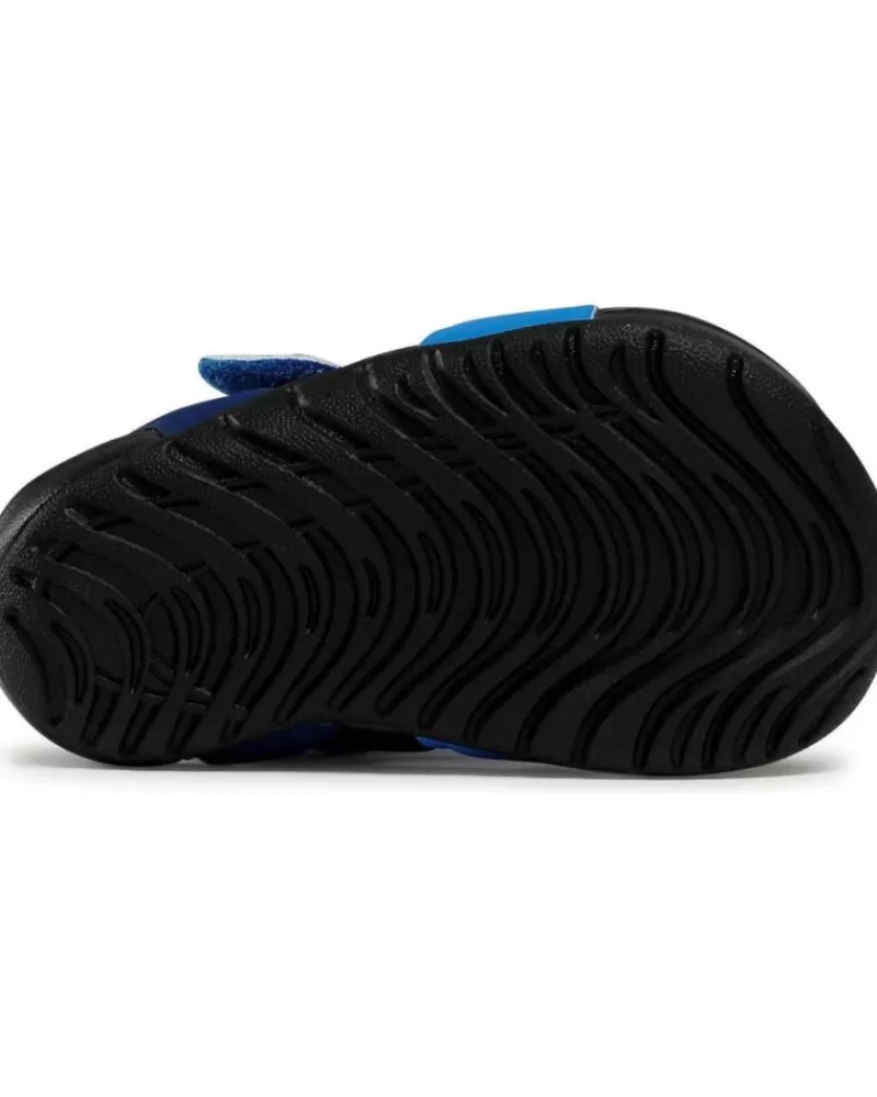 Boy NIKE Flip Flops-Girl And Boy Zapatillas Deporte Sandalias Sunray Protect 3 Azul T Multi