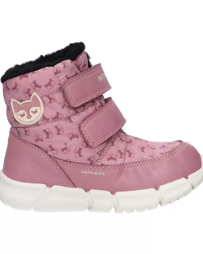 Girl GEOX Boots-Girl Boots B163Qa 0Mnnf B Flexyper Girl B Ab C8007 Dk Rose