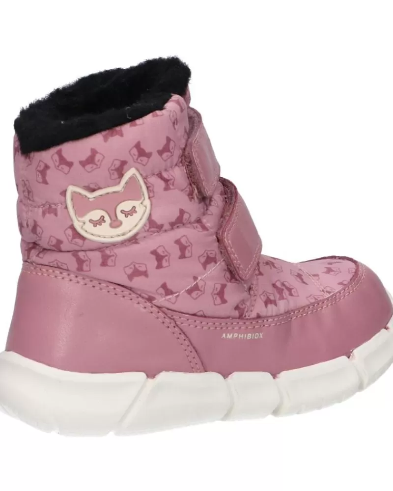 Girl GEOX Boots-Girl Boots B163Qa 0Mnnf B Flexyper Girl B Ab C8007 Dk Rose