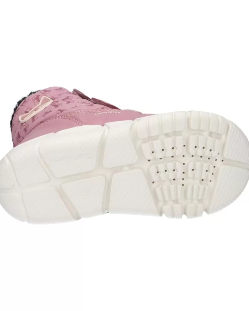 Girl GEOX Boots-Girl Boots B163Qa 0Mnnf B Flexyper Girl B Ab C8007 Dk Rose