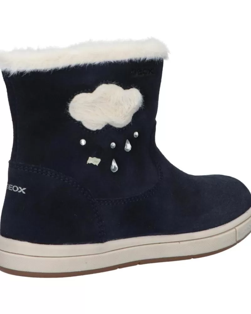 Girl GEOX Mid Boots-Girl Boots B164Ab 00022 B Trottola Girl C4021 Dk Navy