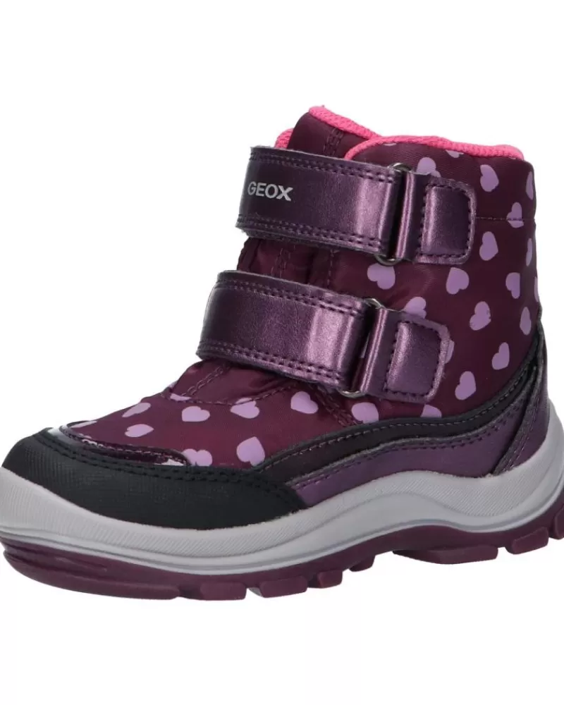 Girl GEOX Boots-Girl Boots B263Wj 0Mnnf B Flanfil Girl B Abx C8017 Prune