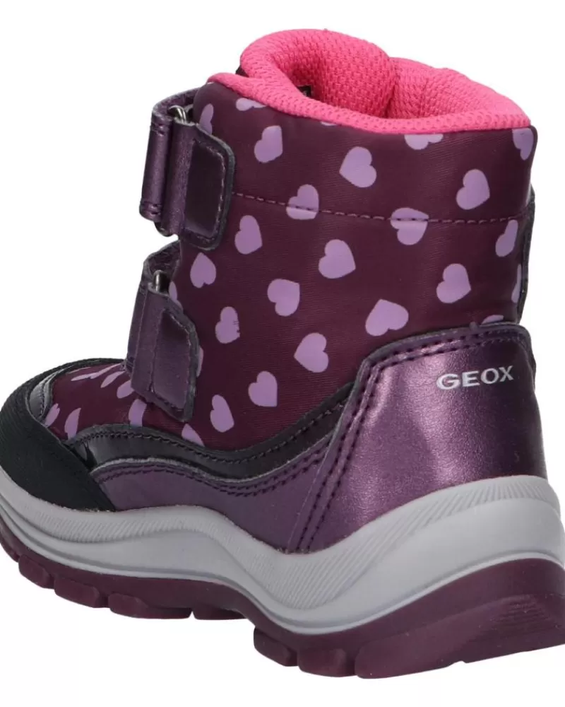 Girl GEOX Boots-Girl Boots B263Wj 0Mnnf B Flanfil Girl B Abx C8017 Prune