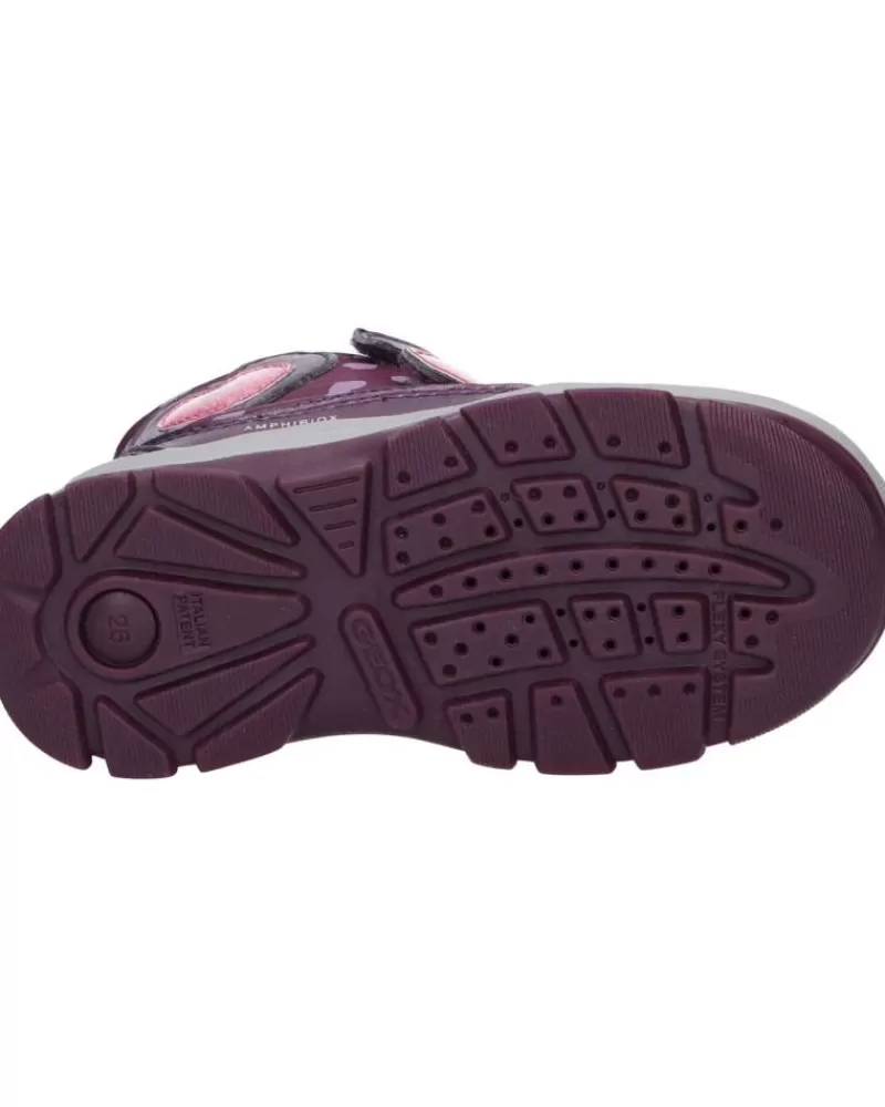 Girl GEOX Boots-Girl Boots B263Wj 0Mnnf B Flanfil Girl B Abx C8017 Prune