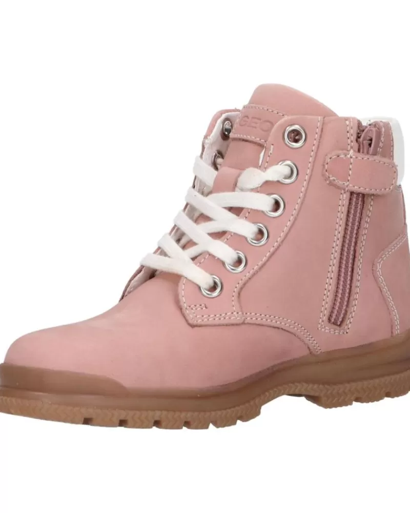 Girl GEOX Mid Boots-Girl Boots J047Ca 00032 J Navado Girl C8004 Pink