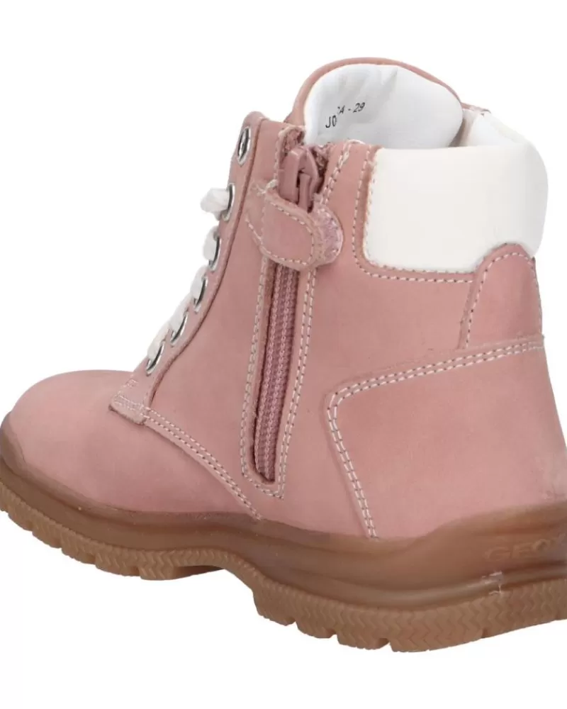 Girl GEOX Mid Boots-Girl Boots J047Ca 00032 J Navado Girl C8004 Pink