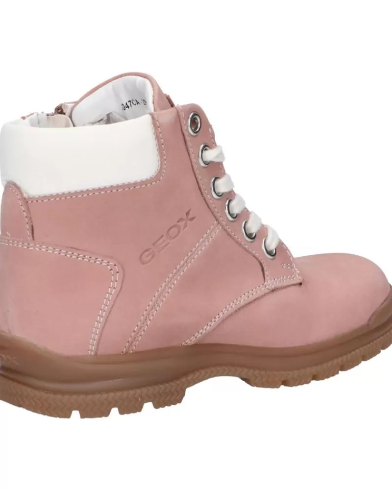 Girl GEOX Mid Boots-Girl Boots J047Ca 00032 J Navado Girl C8004 Pink
